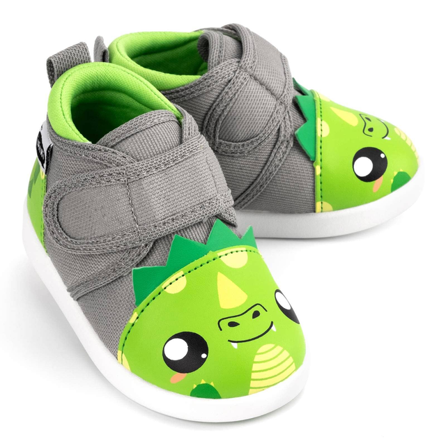 Fierce Dragon Squeaky Toddler Shoes | Green