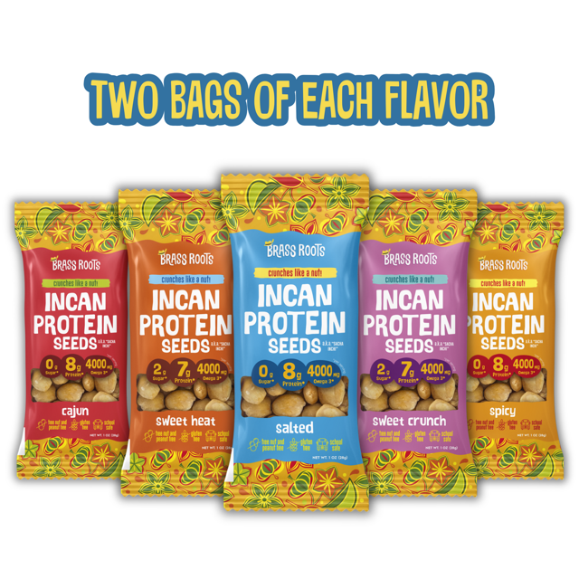 Dark Chocolate Coated Protein Seeds .86 oz - 6 Pack