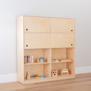 Montessori Toy Rotation Storage