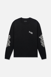 LAWRENCE LONG SLEEVE TEE | BLACK OG PARADISE