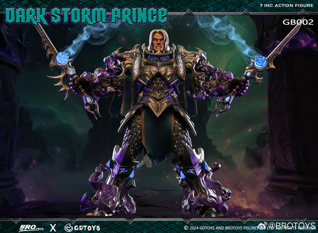 GDTOYS X Brotoys GB002 1/12 Dark Storm Prince Anduin Wrynn
