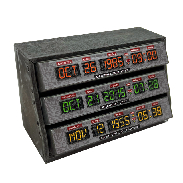 Back To The Future | Time Circuits Scaled Prop Replica