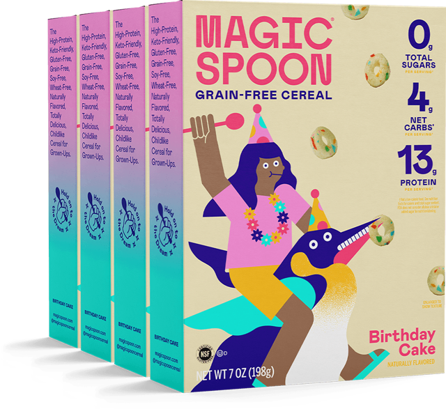 Birthday Cake - 4 boxes