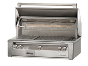 Alfresco ALXE 42-inch Built-In Gas Grill with Sear Zone & Rotisserie - Natural Gas - ALXE-42SZ-NG
