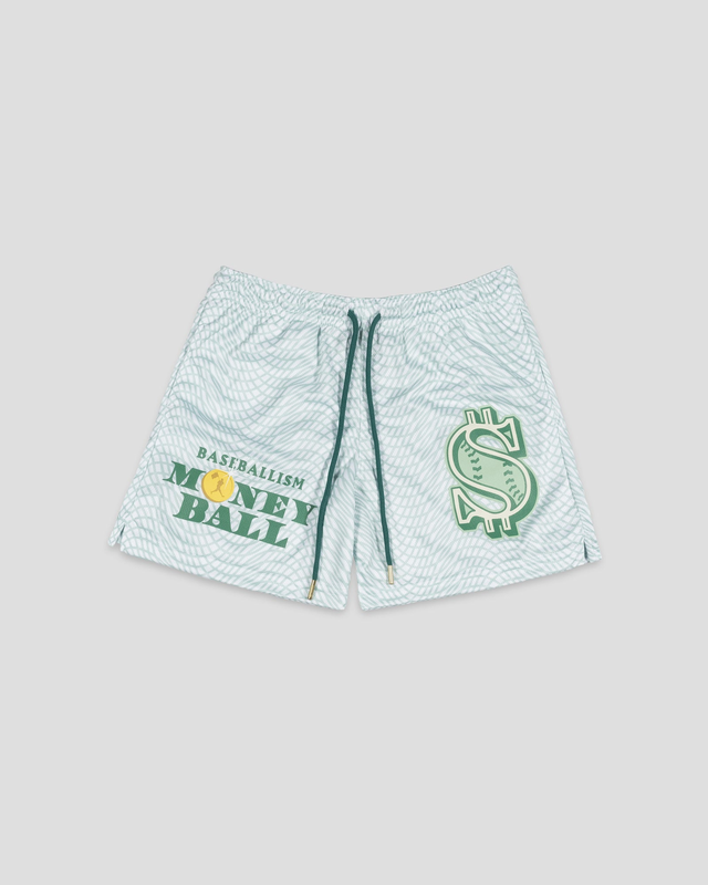 Money Ball Diamond Air Mesh Shorts - Youth