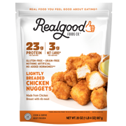 Lightly Breaded Chicken Breast Nuggets