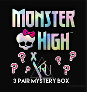 MONSTER HIGH x Y.R.U. MYSTERY BOX - 3 pairs