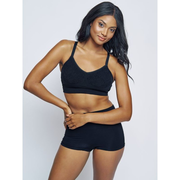 High Rise Boy Short - Onyx