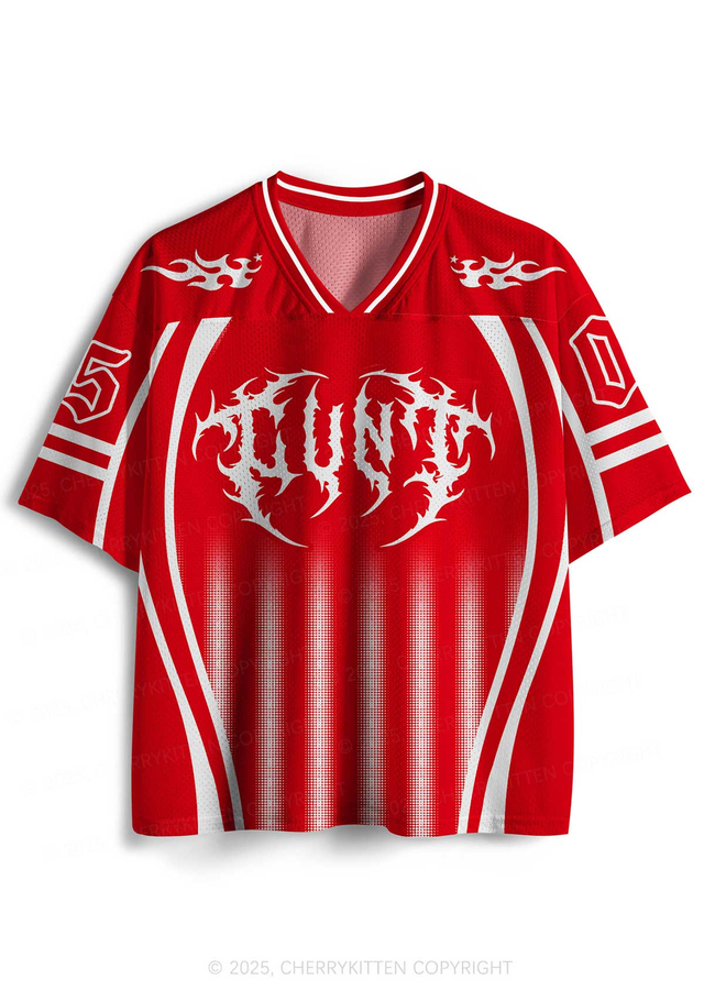 Custom Punk Cxxt Y2K Sport Jersey Shirts Cherrykitten