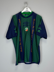 1995 IRELAND TRAINING SHIRT (XL) UMBRO