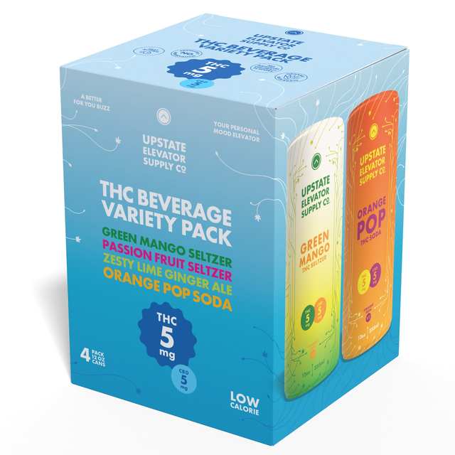 5mg THC Beverage Variety Pack