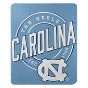 NCAA UNC Tar Heels Campaign Fleece Throw Blanket 50x60 Inches