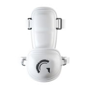 Guardian Centurion Hard Shell Pro Baseball Elbow Guard (White Black)