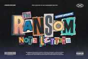 Ransom Note Letters 2025 UPDATE, an Object Graphic by Indieground Design Inc.