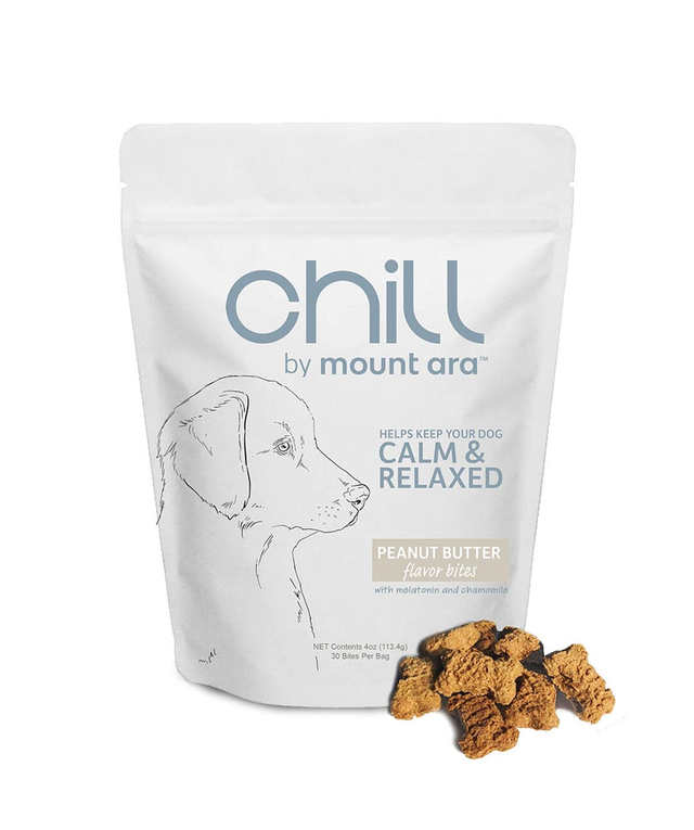 Mount Ara Peanut Butter Chill Bites Dog Treats