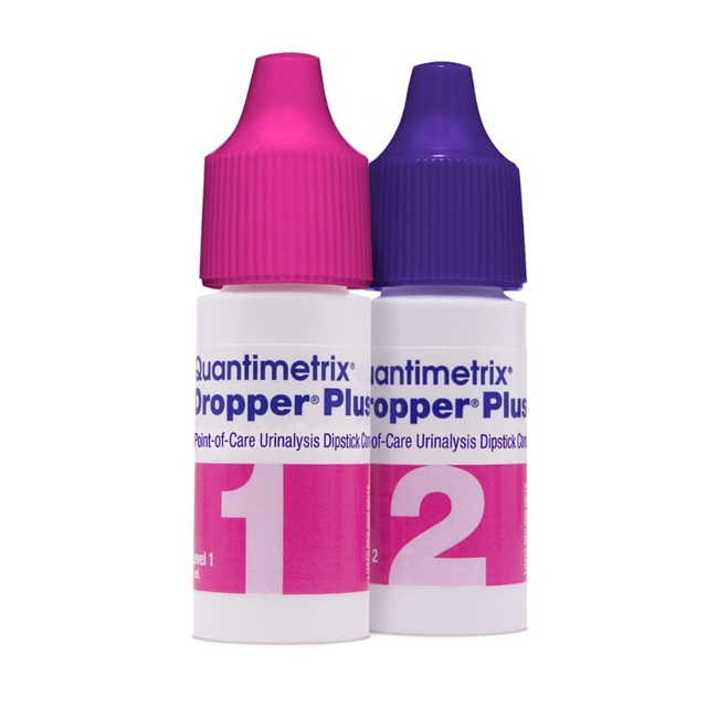 Dropper Urinalysis Dipstick Control Level 1 and 2 Dropper