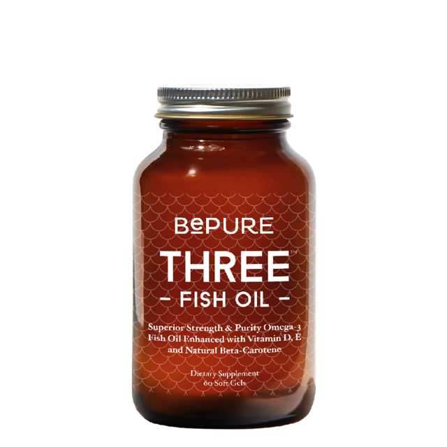 BePure Three Fish Oil Caps 60s