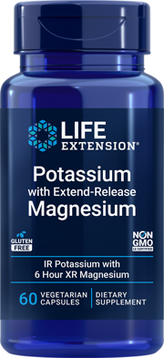 Potassium with Extend-Release Magnesium, 60 vegetarian capsules