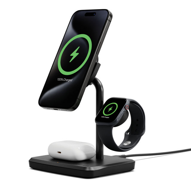 3-in-1 Magnetic Wireless Charger Qi2.0