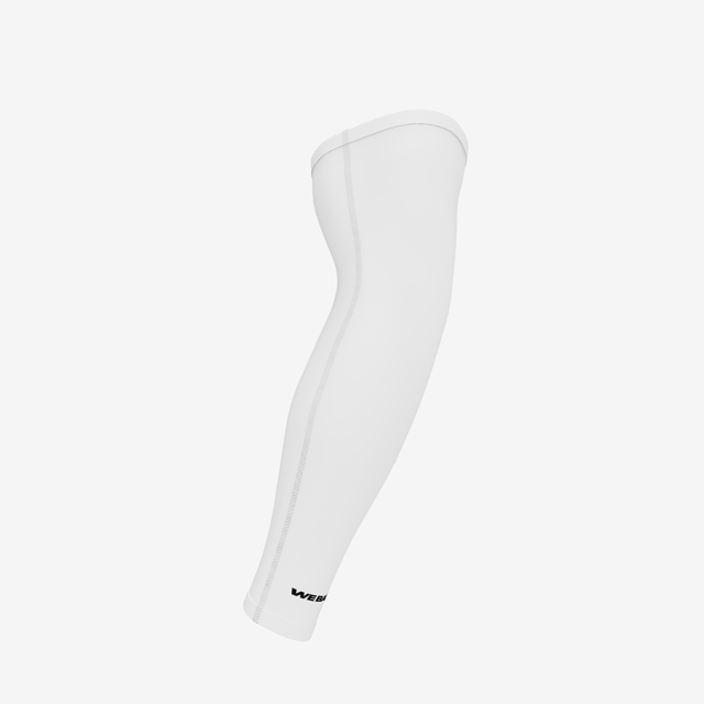 UNPADDED ARM SLEEVE (WHITE)