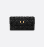 Dior Caro Orchid Long Wallet