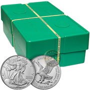 2023 1 oz American Silver Eagle Monster Box (500 Coins, BU)