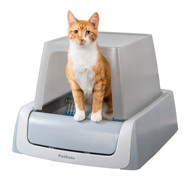 ScoopFree by PetSafe Covered Self-Cleaning Second Generation Cat Litter Box