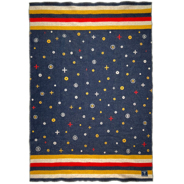 Dyani White Hawk When They Dance Wool Throw