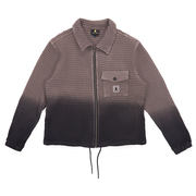 Dip Dye Waffle Jacket