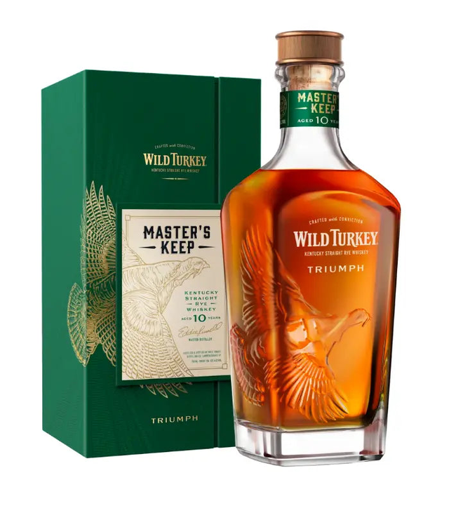 Wild Turkey Master’s Keep Triumph 10 Year Straight Rye 750mL