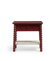 Flectus Side Table - Brushed Red
