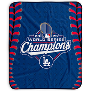Los Angeles Dodgers  Pegasus 2025 World Series Champions 50" x 60" Pixel Fleece Blanket