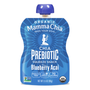 Blueberry Acai Organic Chia Prebiotic Squeeze