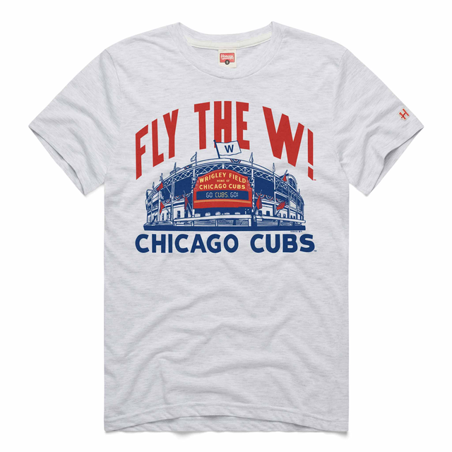 Chicago Cubs Homage Fly The W Marquee T Shirt