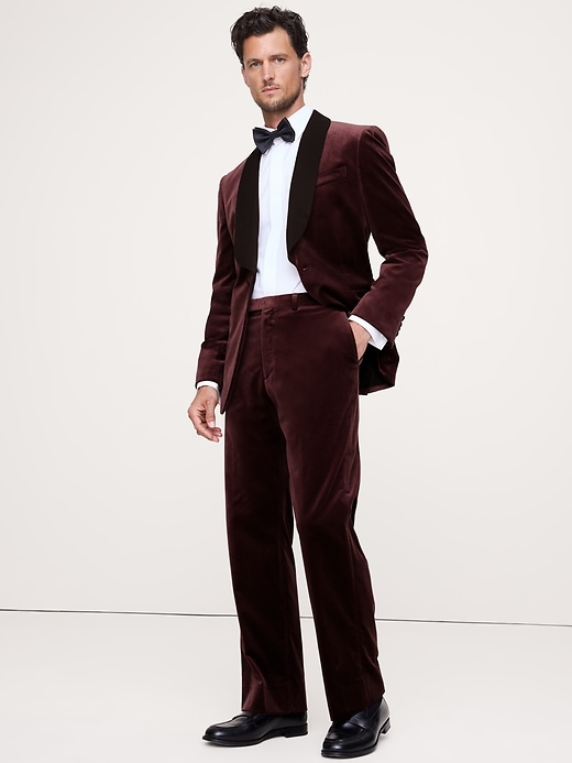 Straight Velvet Pant