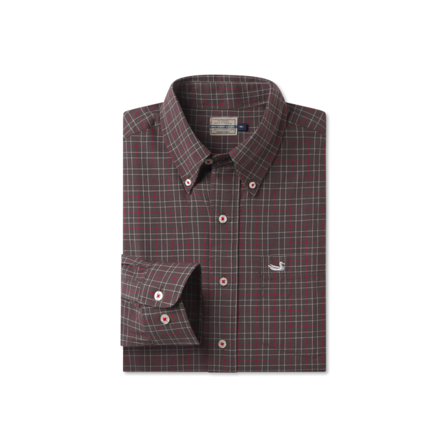Sabine Washed Check Dress Shirt
