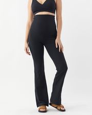 Straight Flare Overbelly Leggings