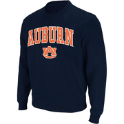 Auburn Tigers Colosseum Arch & Logo Crew Neck Sweatshirt - Navy