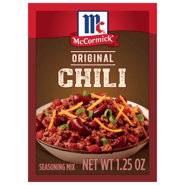 McCormick® Chili Seasoning Mix, 1.25 oz (6-Pack)