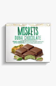 Miskets Dubai Milk Chocolate Bar– 100g