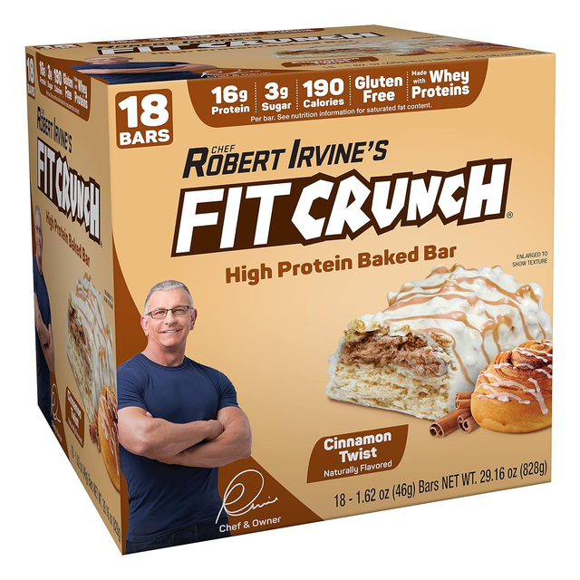 FITCRUNCH Cinnamon Twist (18ct Snack Size)