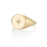 ALANA PINKY SIGNET RING