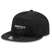 Men's MLB New Era Black Fear of God Essentials 9FIFTY Adjustable Hat