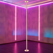 TheLAShop 12ft Brass Pole Spinning & Static Dancing Pole Golden