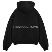 I Fear God, Homie | Zip Up Embroidered Hoodie