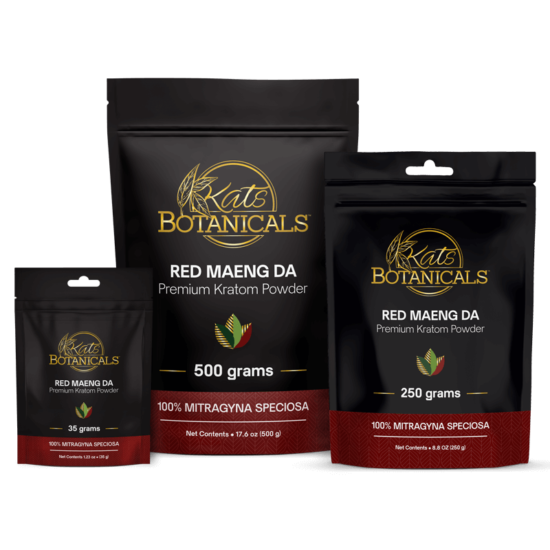 RED MAENG DA KRATOM POWDER