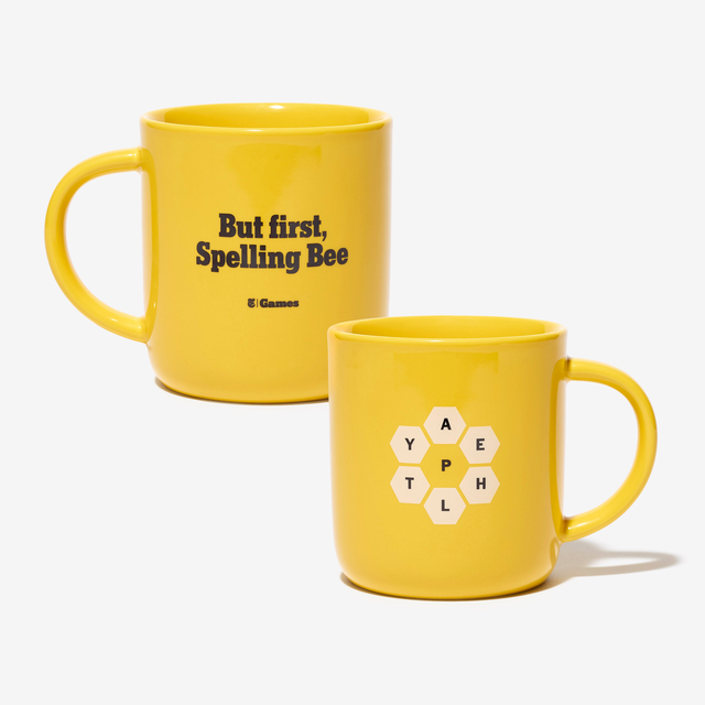 But First, Spelling Bee Mug
