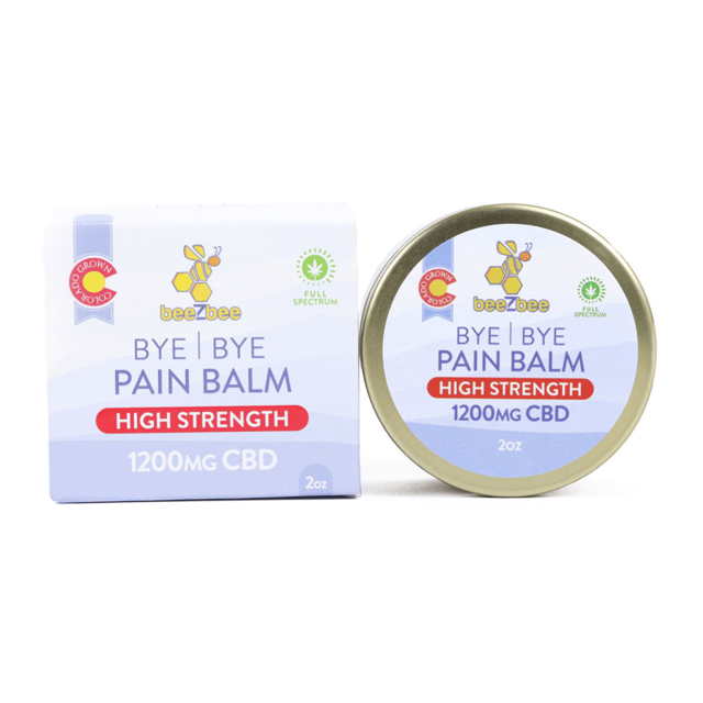 CBD Bye Bye Pain Balm, High Strength