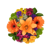 Fresh Bright Blooms Bouquet