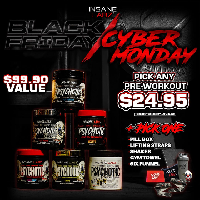 BFCM $24.95 ANY Preworkout Deal
